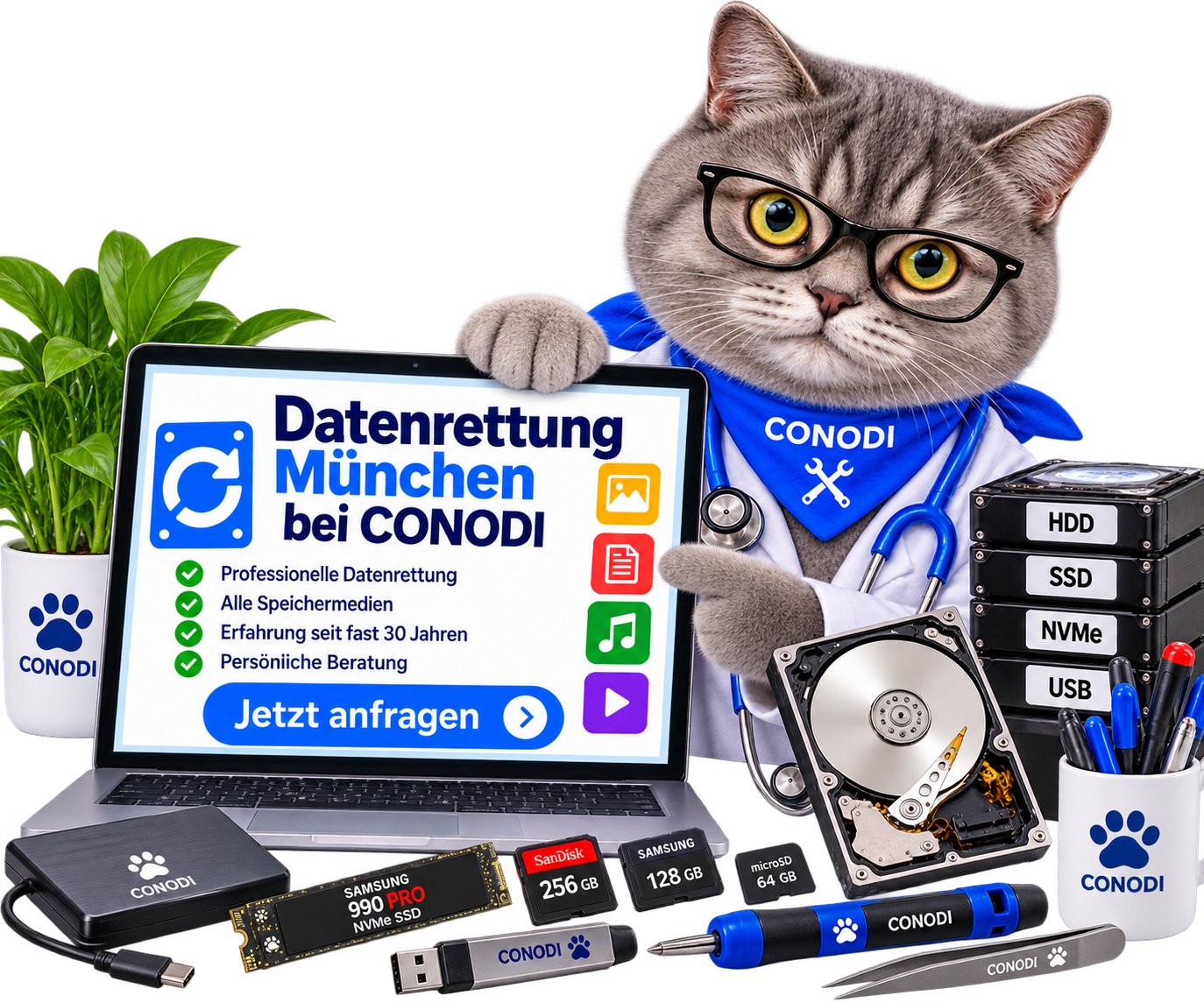 Datenrettung München Bei CONODI