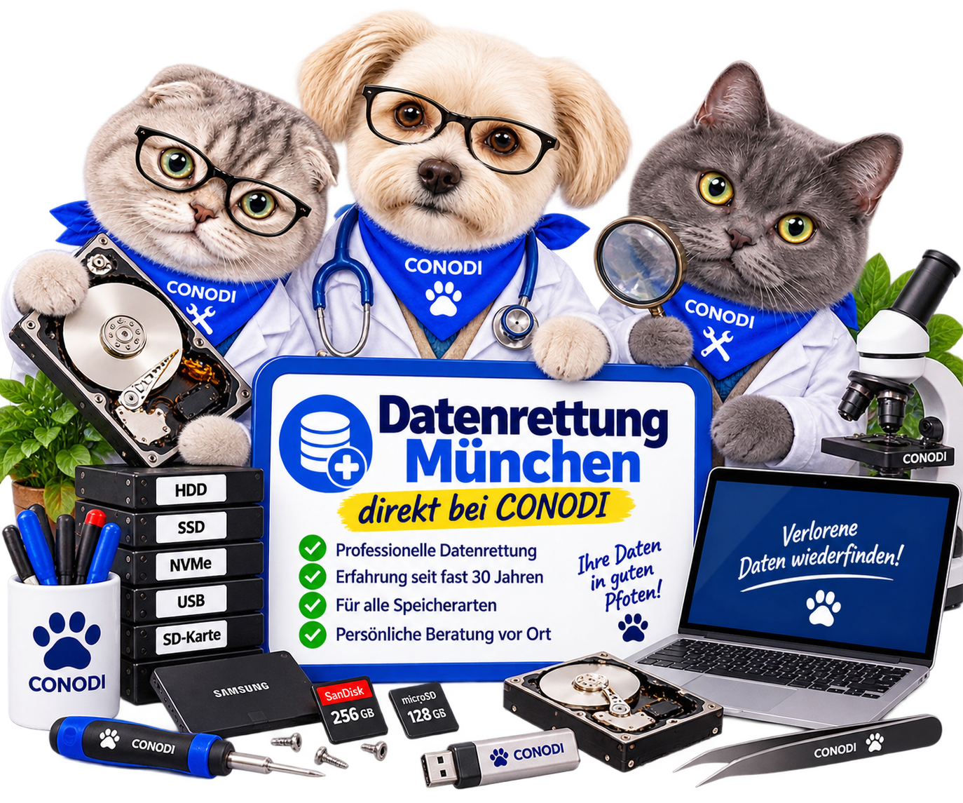 Datenrettung München Direkt Bei CONODI
