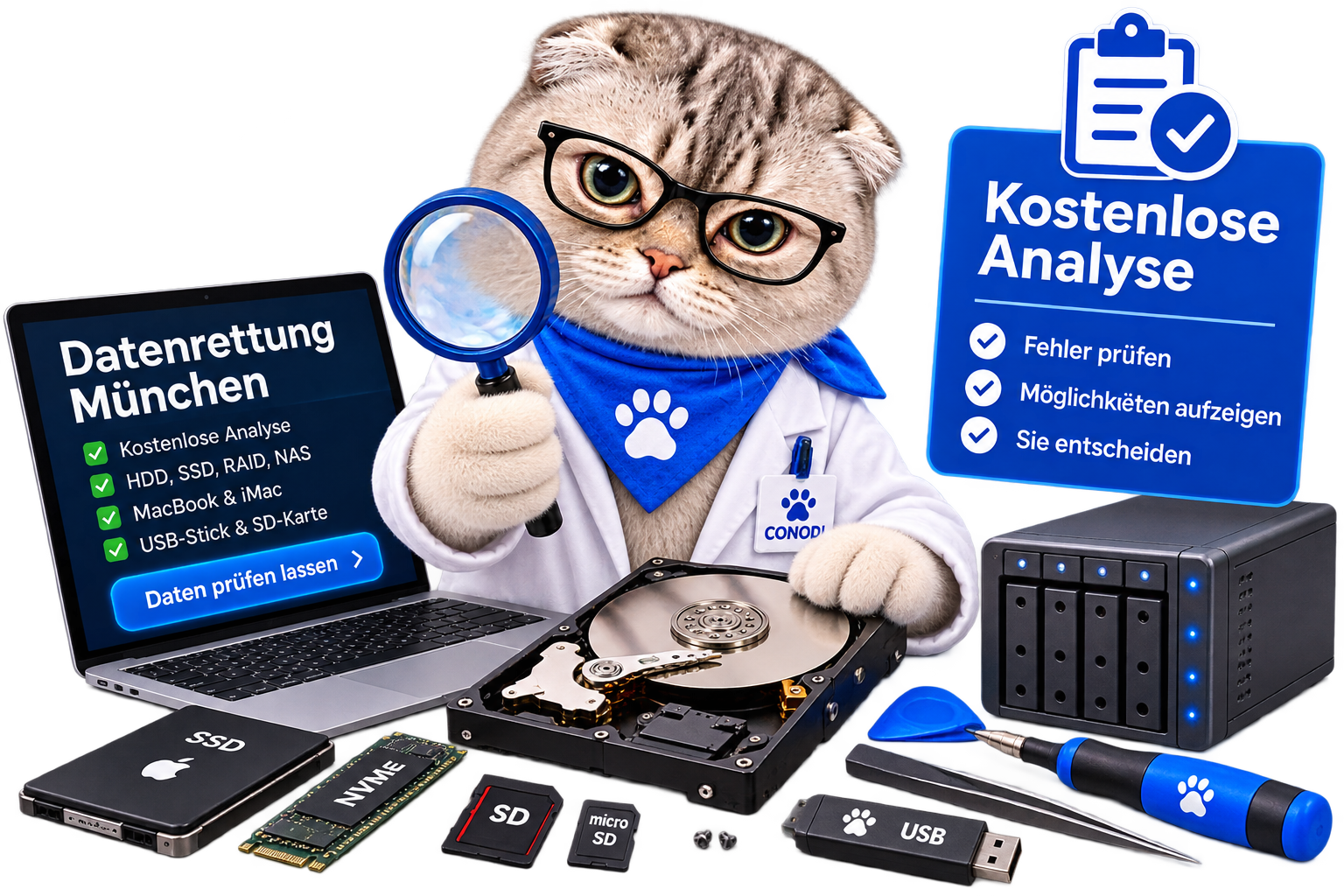 Datenrettung München Mit Kostenloser Analyse