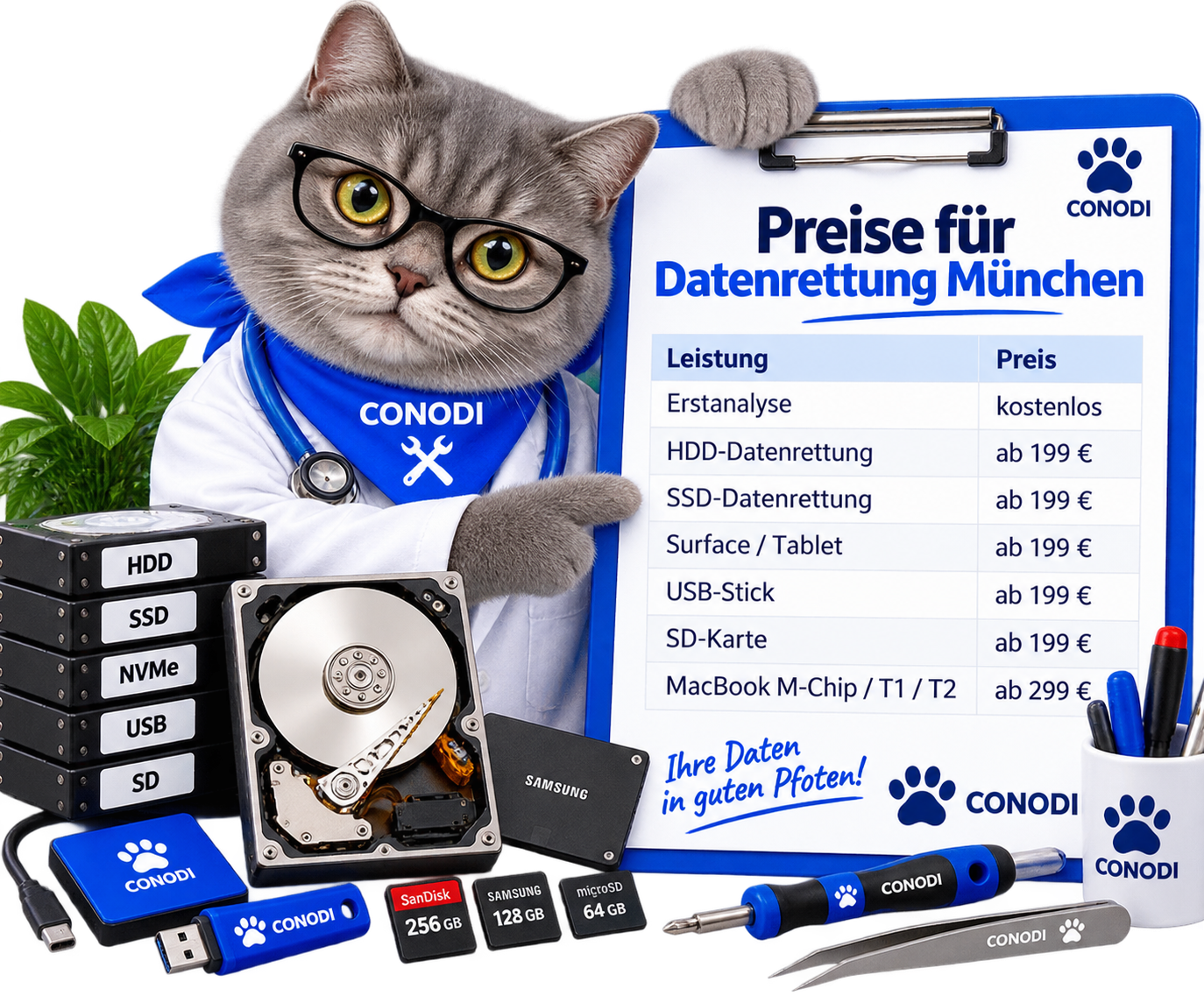 Datenrettung Preise 2