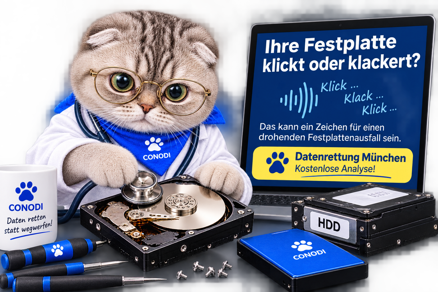 Ihre Festplatte Klickt Oder Klackert
