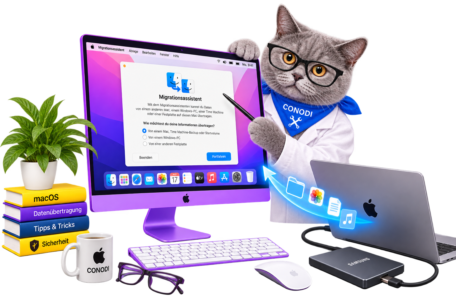 Imac Datenübertragung2