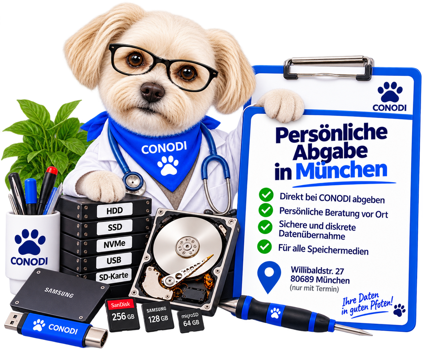 Persönliche Abgabe In München