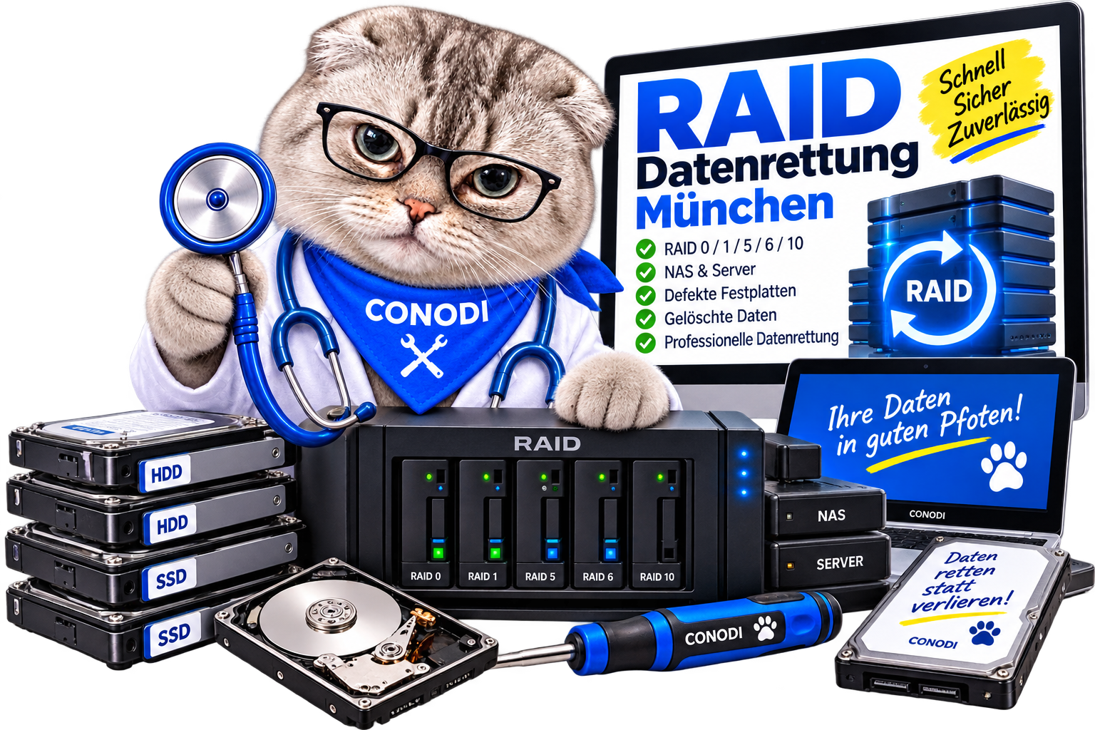 RAID Datenrettung München